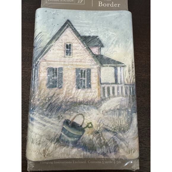 VTG 3 Wall Borders Home Trends Coast Coastal Cottage Ocean Core Seaside Chic - Picture 14 of 16